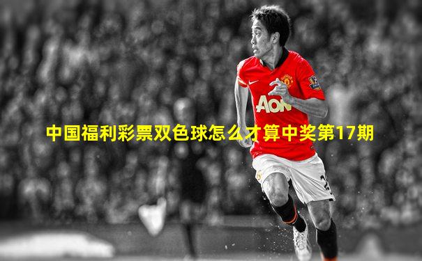 中国福利彩票双色球怎么才算中奖第17期