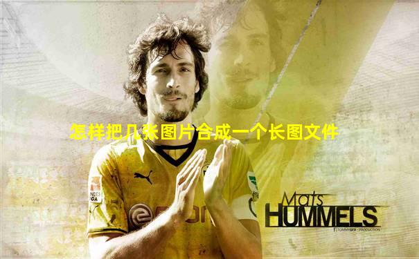 怎样把几张图片合成一个长图文件