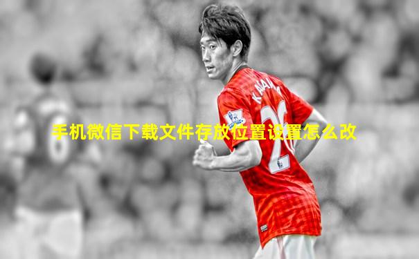 手机微信下载文件存放位置设置怎么改