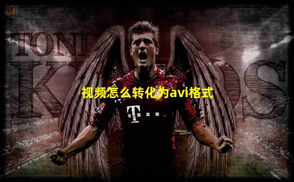 视频怎么转化为avi格式